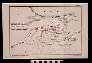 Thumbnail of Map: Egypt - Battle Of Romani - August 4th (1997.11.0010)