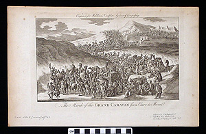 Thumbnail of Map: The March Of The Grand Caravan From Cairo To Mecca (1997.11.0045)