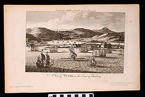 Thumbnail of Map: A View of Tunis on the Coast of Barbary (1997.11.0046)