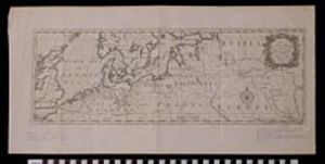 Thumbnail of Map: Routes London to Zaritzen (Russia) Back Through Russia, Germany, and Holland (1998.17.0025)