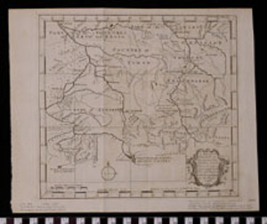 Thumbnail of Map: Provinces in Siberia ... Borders toward China (1998.17.0028)