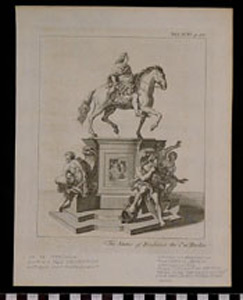 Thumbnail of Engraving: Statue of Frederick I the Great / Berlin (1998.17.0032)