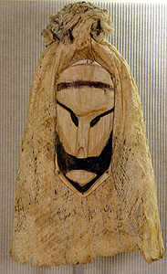 Thumbnail of Peleacon Bark Cloth Mask (2000.01.0054)