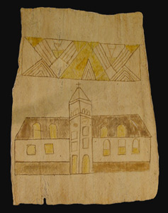 Thumbnail of Bark Cloth Painting (2000.01.0152)