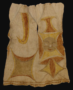 Thumbnail of Peleacon Bark Cloth Costume (2000.01.0153)