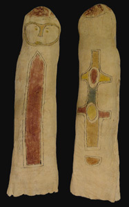 Thumbnail of Peleacon Bark Cloth Mask (2000.01.0156)