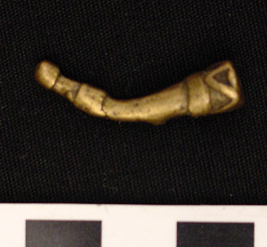 Thumbnail of Gold Weight: War Horn (2003.10.0001)