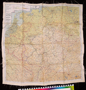 Thumbnail of Map: Military Intelligence Overlap Map of France, Belgium, Holland and Germany (2003.11.0001)