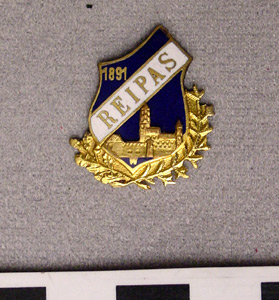 Thumbnail of Commemorative Pin Fragment : "Reipas / 1891” (1977.01.1787)