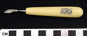 Thumbnail of Dresser Set: Cuticle Knife (1998.06.0223J)