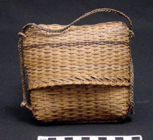 Thumbnail of Box Basket with Lid (2000.01.0208)