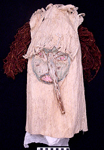 Thumbnail of Peleacon Bark Cloth Mask (2000.01.0259)