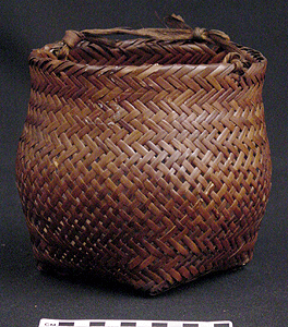 Thumbnail of Storage Basket with Handle (2000.01.0265)