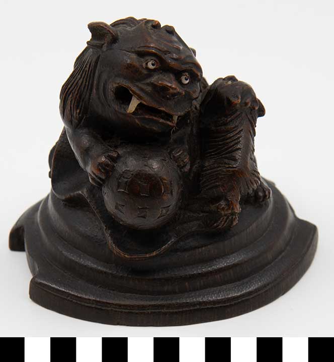 Thumbnail of Incense Burner Lid:  Fu Dog (2003.14.0001B)