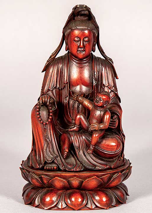 Thumbnail of Carving: Guanyin (Kannon, Kuanyin, Avalokiteshvara) (2003.14.0005A)