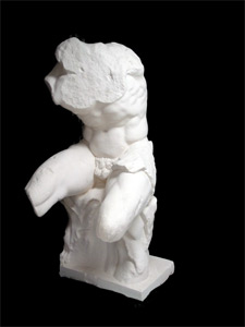 Thumbnail of Plaster Cast of Greek Sculpture Fragment: Torso Belvedere (Hercules Deified) (1900.11.0120)