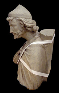 Thumbnail of Plaster Cast Statue, West Portal of Reims Cathedral: St. Joseph (1913.10.0009)