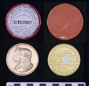 Thumbnail of Commemorative Medal: French Anglo-Turkish Alliance (1971.15.2177)