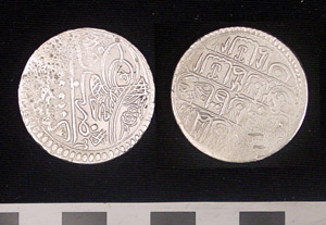 Thumbnail of Coin: Ottoman Yirmilik  (1971.15.3841)