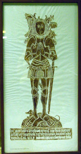 Thumbnail of Brass Rubbing: John Leventhrop (1982.05.0170)