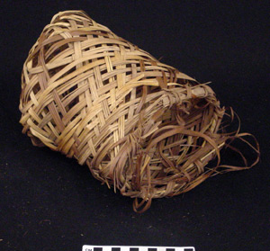 Thumbnail of Basket Holding Cotton Yarn (2000.01.0451A)