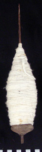 Thumbnail of Cotton Yarn on Spindle (2000.01.0451D)