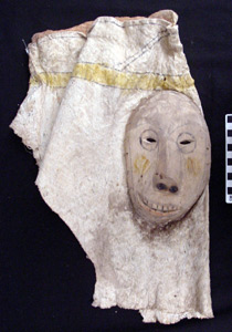 Thumbnail of Peleacon Bark Cloth Mask (2000.01.0464)