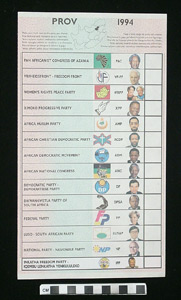 Thumbnail of Voters Ballot (2004.09.0001)