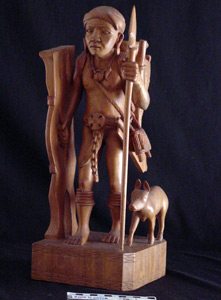 Thumbnail of Carving: Male Figure (2004.11.0043A)