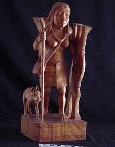 Thumbnail of Carving: Female Figure (2004.11.0043B)