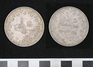 Thumbnail of Coin: Silver 20 Franc (1971.15.3217)