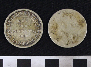 Thumbnail of Coin: Dutch East Indies, 20 Cent Token (1971.15.3280)