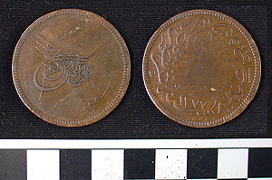 Thumbnail of Coin: 40 Milleime Copper "40 missing" Error (1971.15.3389)