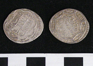 Thumbnail of Coin: Ilkhanate, Mongol Empire, 2 Dirhems (1971.15.3431)