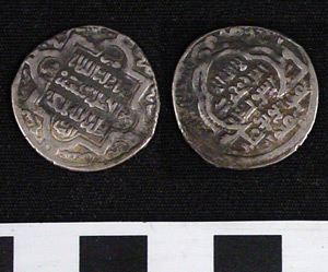 Thumbnail of Coin: Ilkhanate, Mongol Empire,2 Dirhems (1971.15.3438)