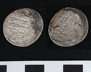 Thumbnail of Coin: Ilkhanate, Mongol Empire, 2 Dirhems (1971.15.3442)