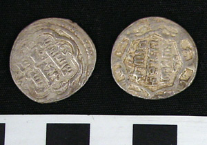 Thumbnail of Coin: Ilkhanate, Mongol Empire, 2 Dirhems (1971.15.3443)