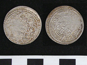 Thumbnail of Coin: Ilkhanate, Mongol Empire, 2 Dirhems (1971.15.3449)