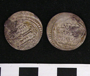 Thumbnail of Coin: Ilkhanate, Mongol Empire, 2 Dirhems (1971.15.3455)