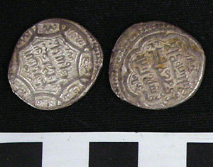Thumbnail of Coin: Ilkhanate, Mongol Empire, Silver 2 Dirhems (1971.15.3460)