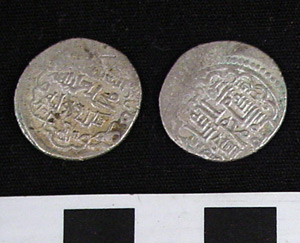 Thumbnail of Coin: Ilkhanate, Mongol Empire, 1 dirhem (1971.15.3469)
