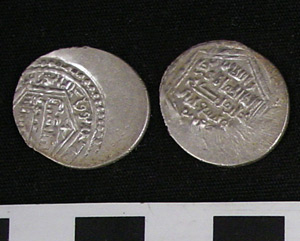 Thumbnail of Coin: Ilkhanate, Mongol Empire, 2 dirhems (1971.15.3474)