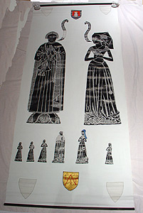 Thumbnail of Brass Rubbing: John and Anne Lambard (1982.05.0023)