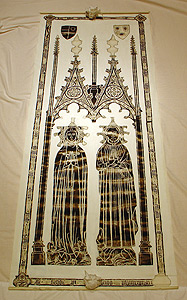 Thumbnail of Brass Rubbing: John and Aubrey Curteys (1982.05.0050)