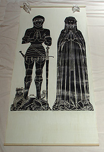 Thumbnail of Brass Rubbing: John Throckmorton, Esq. & Eleanor Spinney (1982.05.0067)