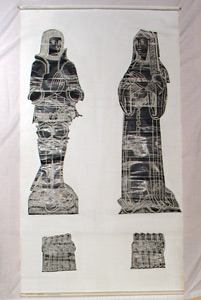 Thumbnail of Brass Rubbing: John Harwell & Dame Anne Grey (1982.05.0071)