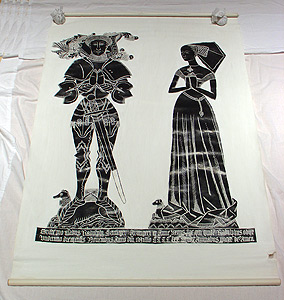 Thumbnail of Brass Rubbing: Ralph and Anne St. Leger (1982.05.0073)