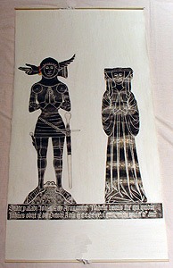 Thumbnail of Brass Rubbing: John and Isabel Sely (Cely) (1982.05.0086)