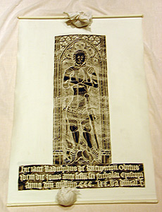 Thumbnail of Brass Rubbing: Ralph de Knevynton (1982.05.0092)