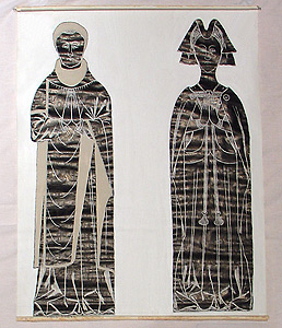 Thumbnail of Brass Rubbing: Sir Peter Arderne and Lady Katherine Bohun (1982.05.0093)